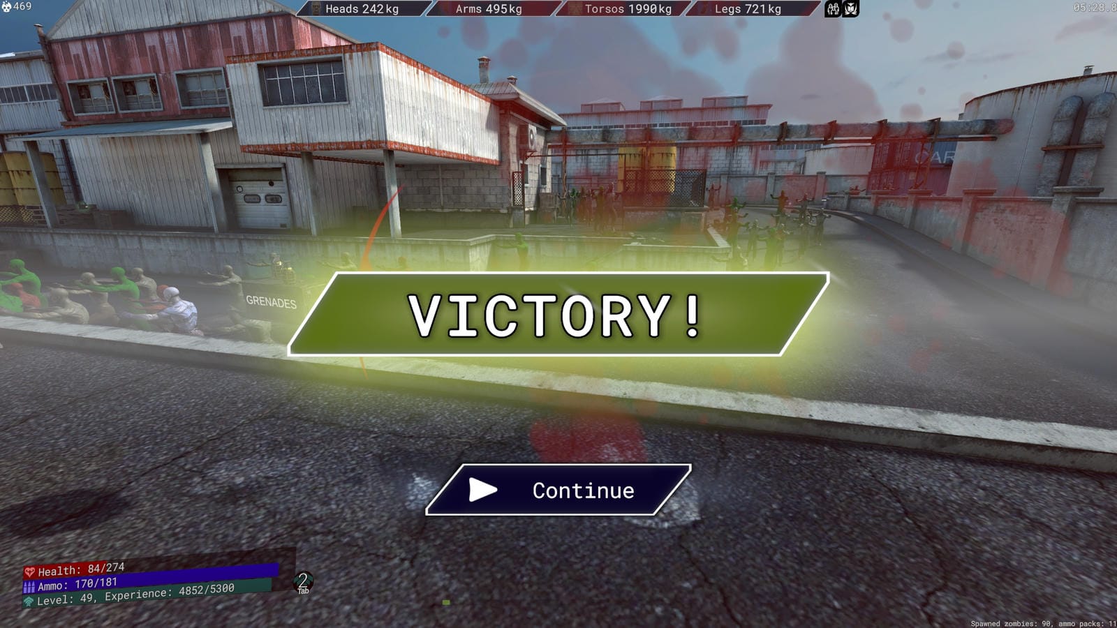 Victory Screen Challenge Complete Finish